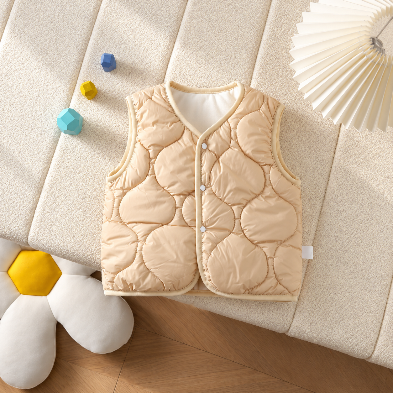 Mini Fashion™ - Eleganza unisex - Giubbotto smanicato per bambini