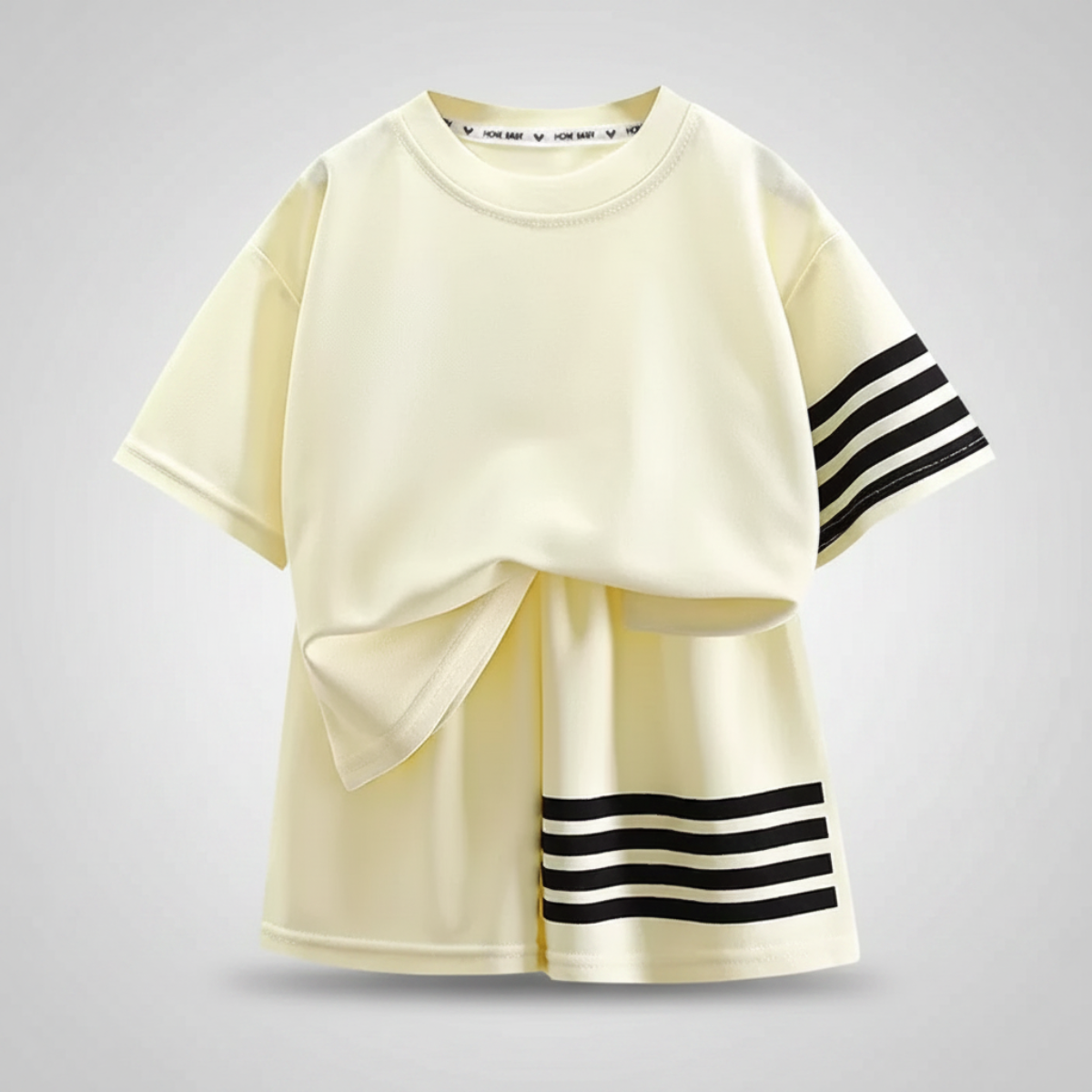 MiniSport – Sport e tempo libero – Set da 2 pezzi con pantaloncini e maglietta