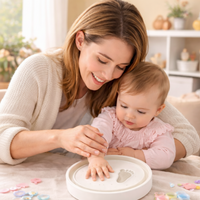 Thumbnail for Baby Imprint Clay Kit – Ricordo & Unico – Set per impronte in argilla