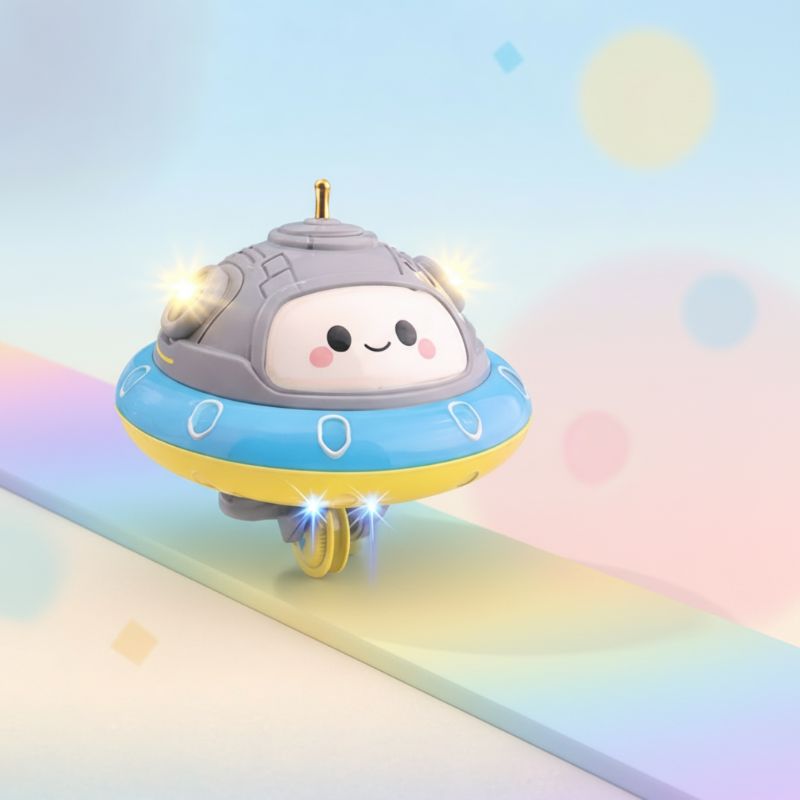 Tightrope Walking UFO Toy – Interattivo e affascinante – Giocattolo robot in equilibrio