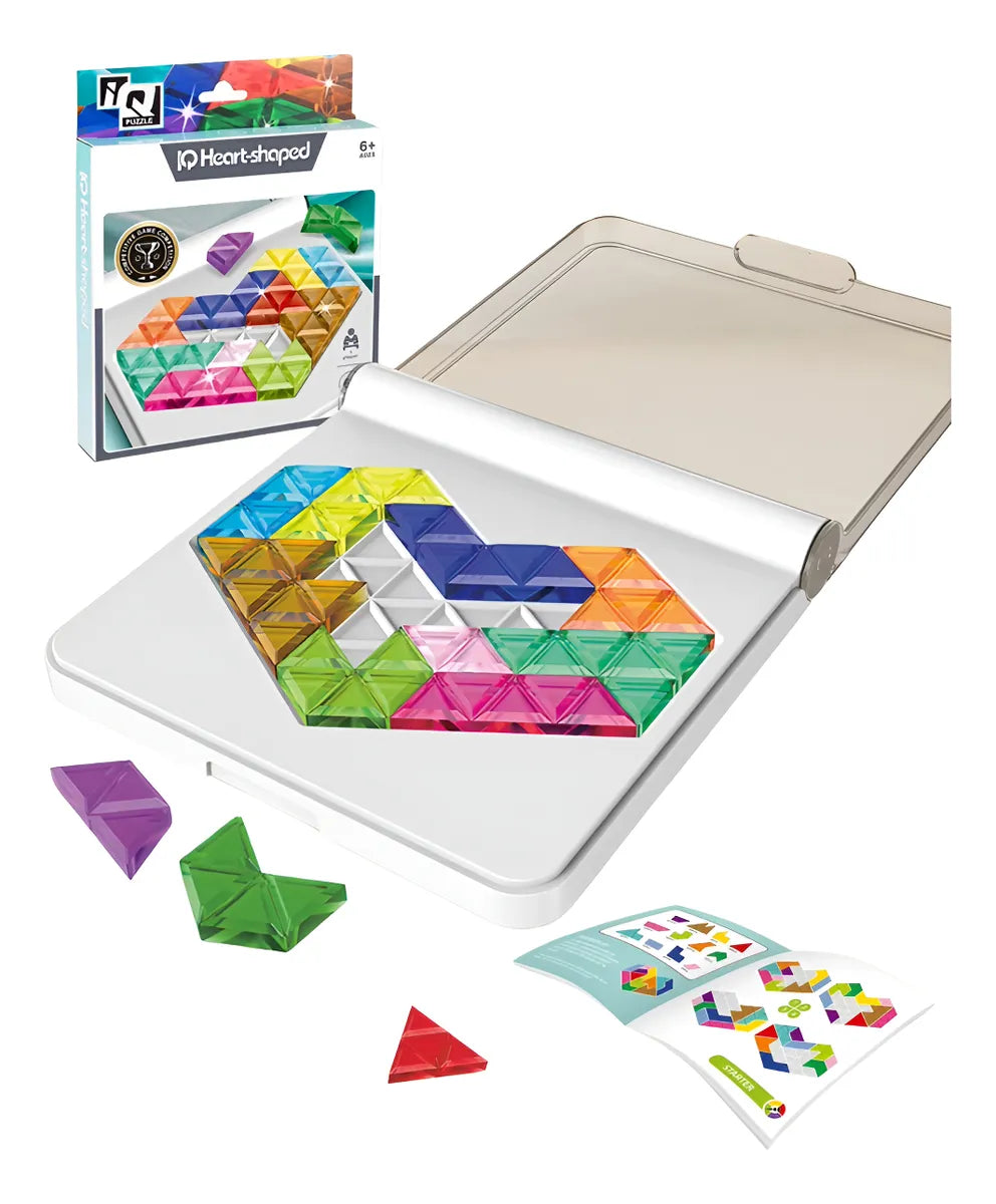 LogicStar – Creativo e istruttivo – Gioco da tavolo puzzle