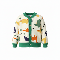 Thumbnail for CozyCardi – Morbido e caldo – Cardigan lavorato a maglia con simpatiche stampe