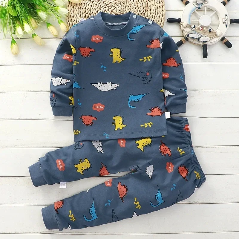 SleepBuddy – Morbido e confortevole – Set pigiama per bambini a maniche lunghe