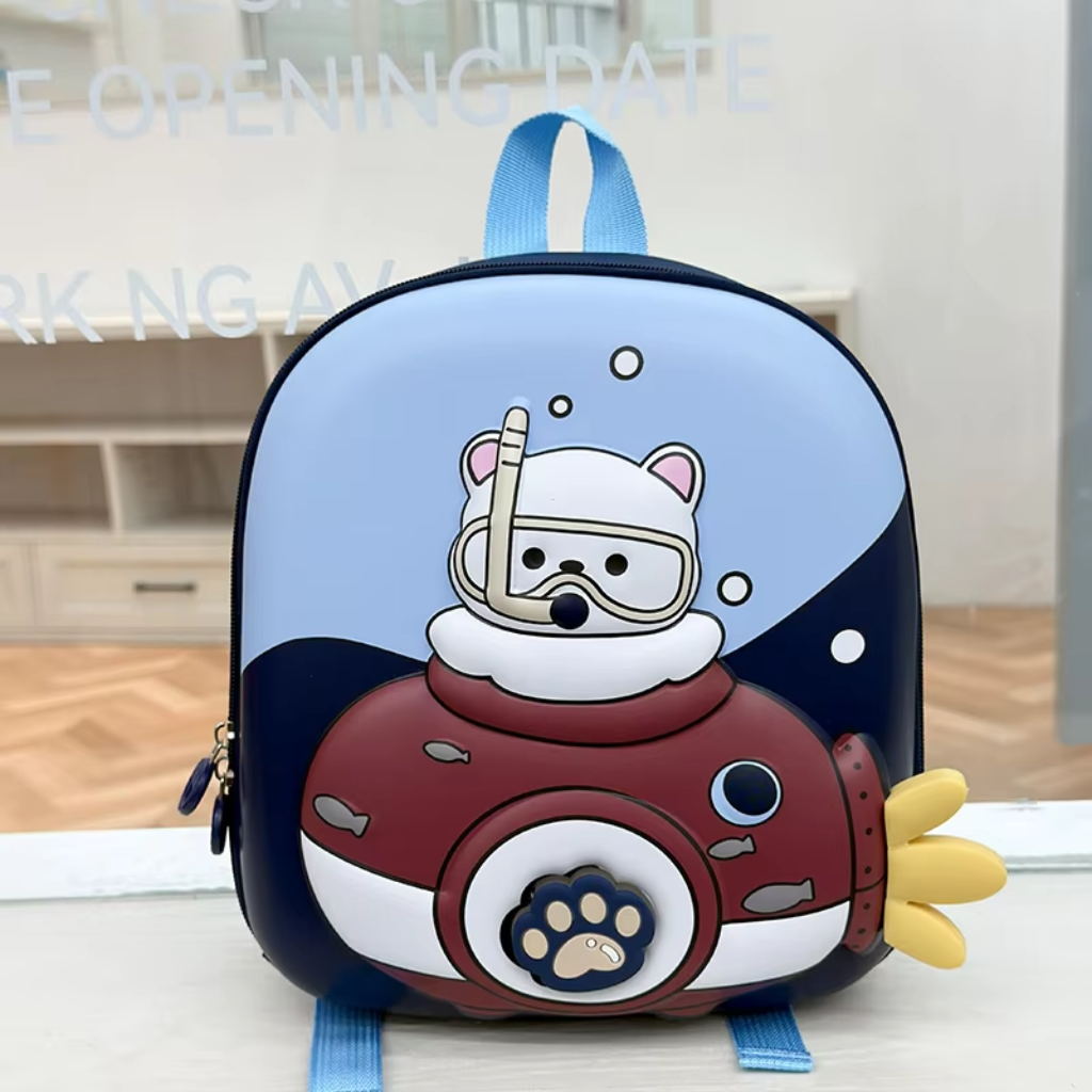 KiddoPack – Carino e pratico – Zaino per bambini con zampetta luminosa