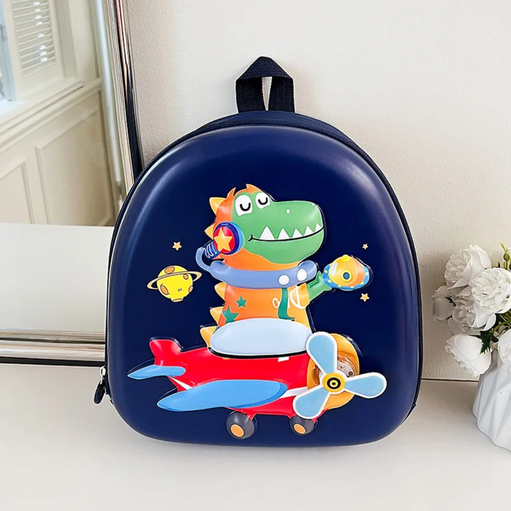 SchoolMate – Leggero e capiente – Zaino con personaggi dei cartoni animati, luci e musica