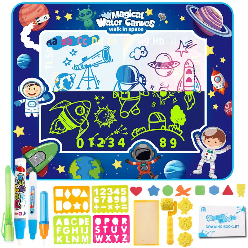 AquaMagic Mat™ - Gioco creativo - Tappetino interattivo da gioco e disegno