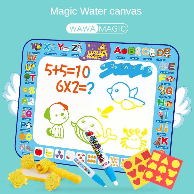 AquaMagic Mat™ - Gioco creativo - Tappetino interattivo da gioco e disegno