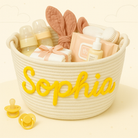 Thumbnail for CuddleBasket – Carino e personale – Cestino per pannolini personalizzato