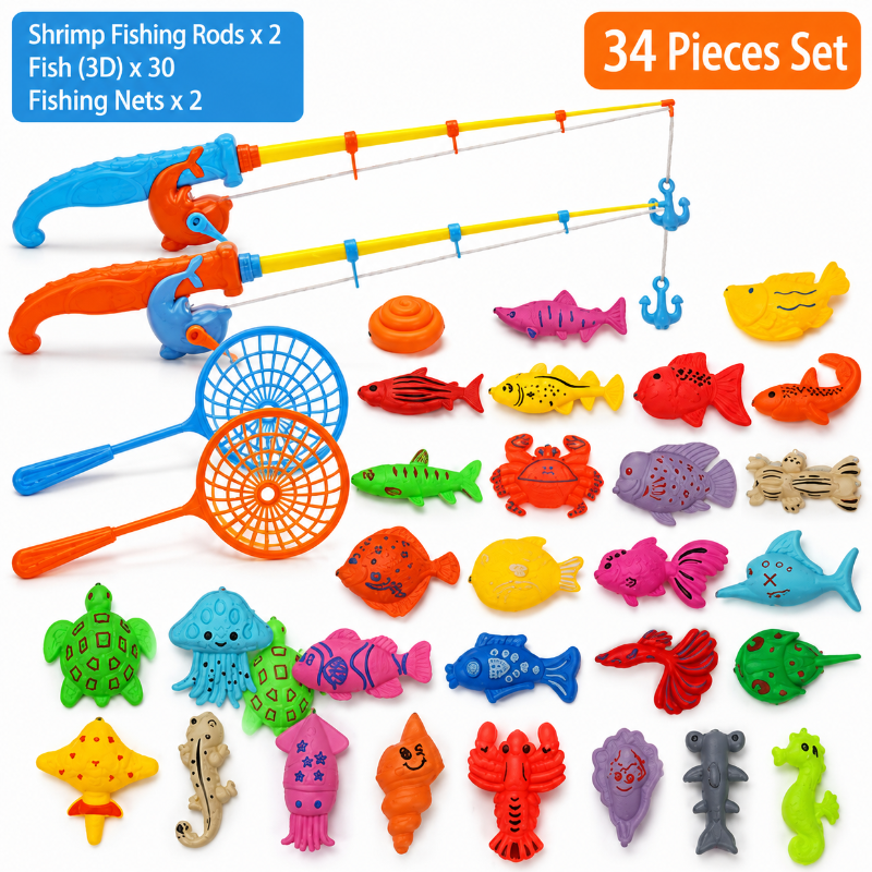 Fishing Game – Apprendimento e scoperta - Gioco del pesce magnetico