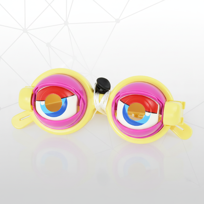 FunGoggles – Divertente e interattivo – Occhiali giocattolo con grandi occhi che sbattono le palpebre