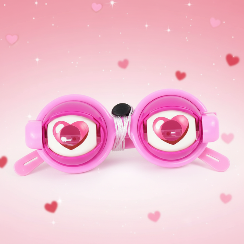 FunGoggles – Divertente e interattivo – Occhiali giocattolo con grandi occhi che sbattono le palpebre