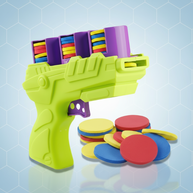 FunGun – Sicuro ed educativo – Set da gioco con pistola a schiuma