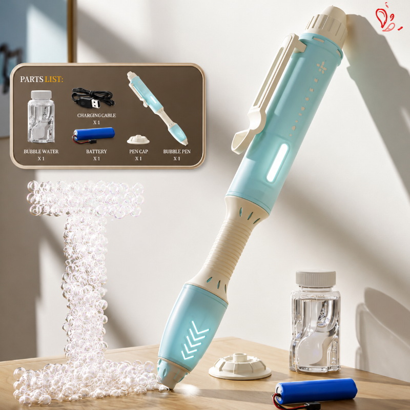 Fun Bubble Maker Pen – Divertente ed educativo – Penna a bolle