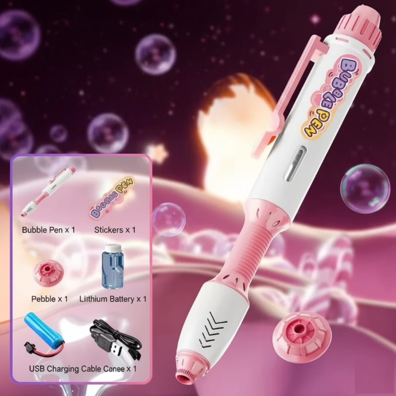 Fun Bubble Maker Pen – Divertente ed educativo – Penna a bolle