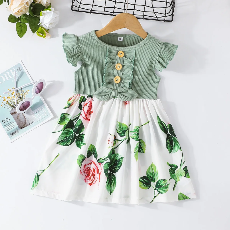 Garden Dress – Estate & Freschezza – Abito a fiori da bambina