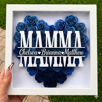 Thumbnail for Personalized Rose Shadow Box – Regalo unico per la Festa della Mamma – Scatola con rose personalizzate