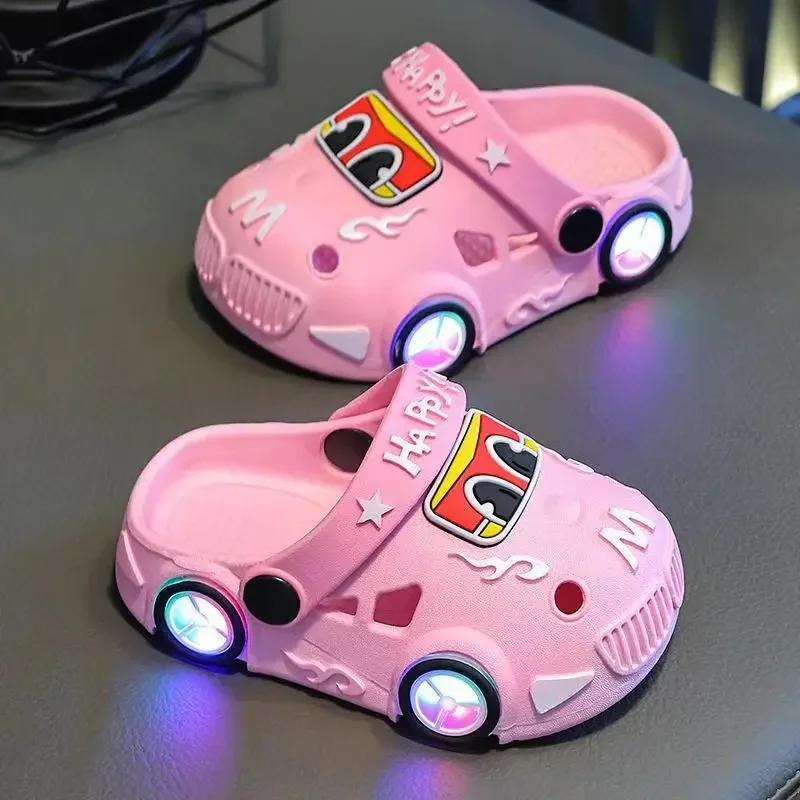 GlowRun – Eleganti e divertenti – Pantofole da auto a LED
