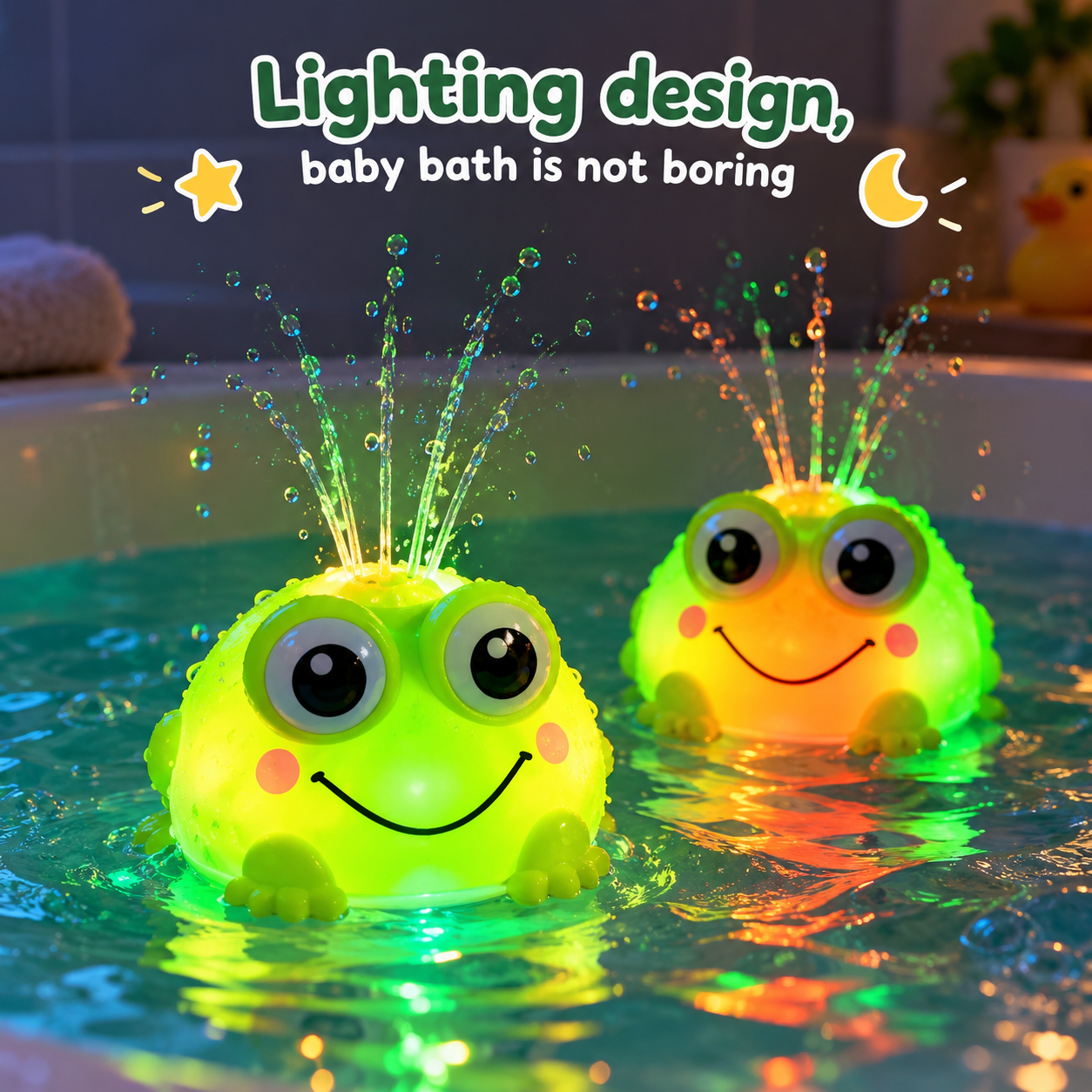 FrogSplash – Allegro e interattivo – Fontana automatica