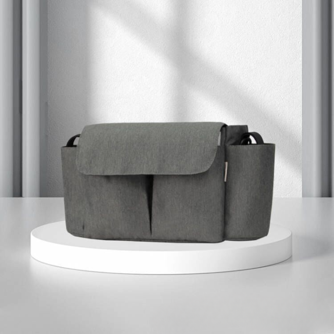 ToddlerOrganizer – Idrorepellente e capiente – Organizer per passeggino con portabottiglie