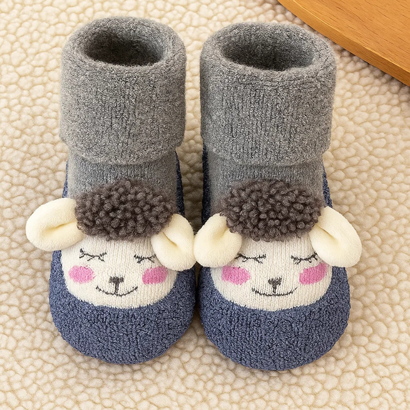 Mini Fashion™ - Calore e morbidezza - Calze antiscivolo per neonati