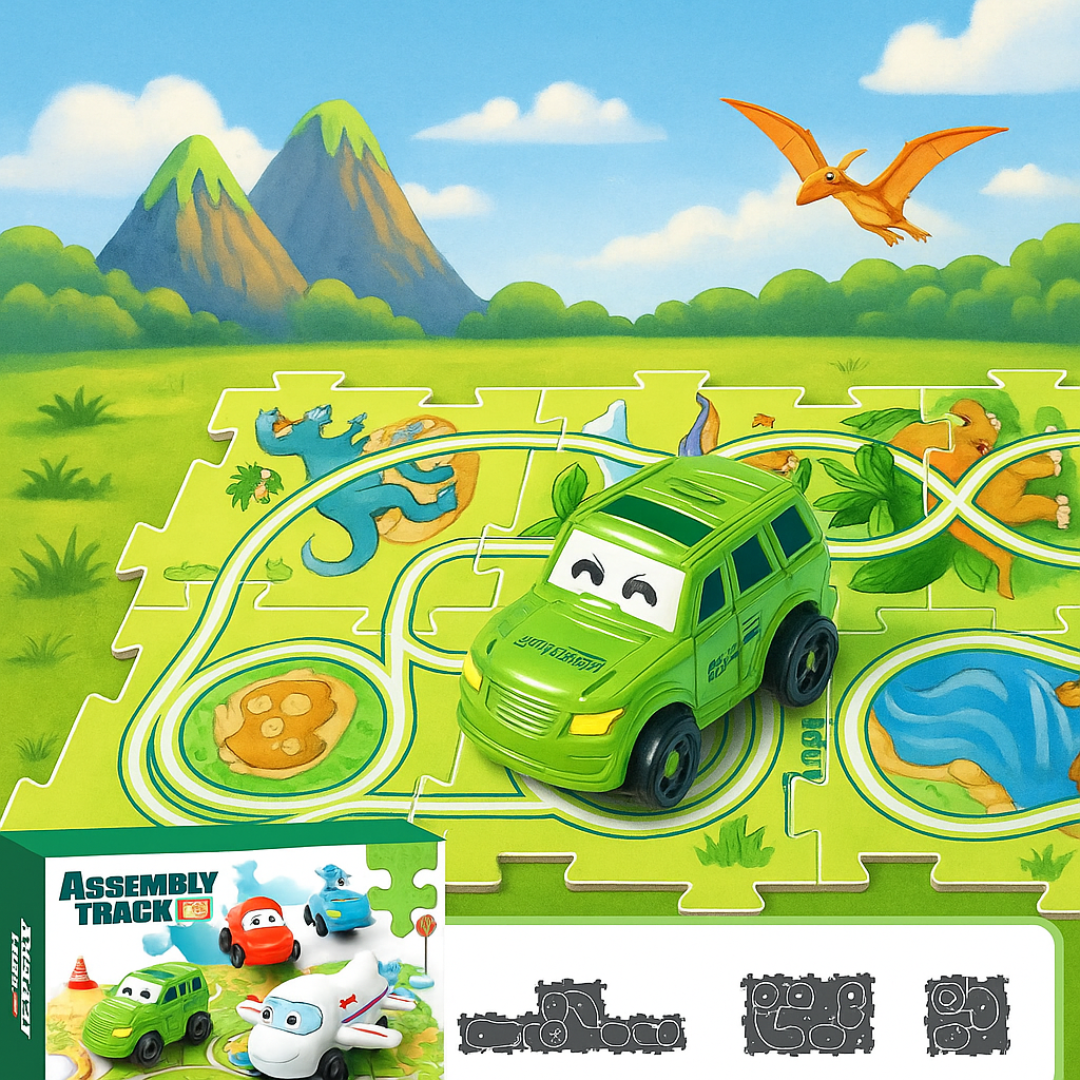 Car Track™ - Costruire e giocare - Pista per auto giocattolo