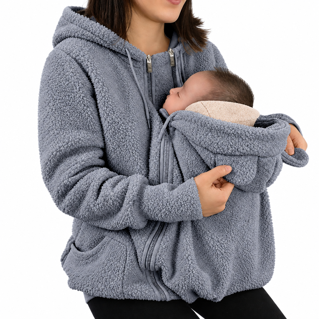 MamaNest – Calda e pratica – Giacca 2 in 1 per mamma e bambino