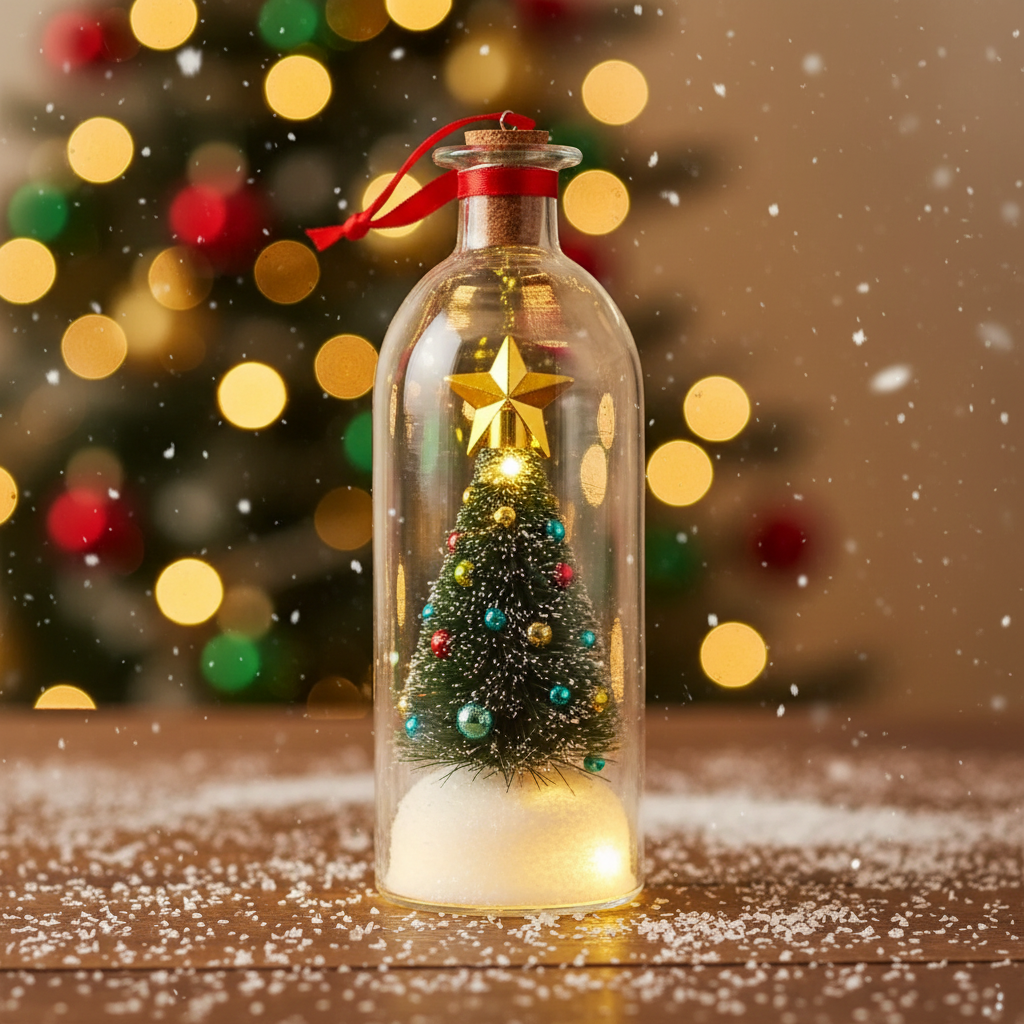 MagicBottle – Natale e Ricordi – Bottiglia con messaggio natalizio