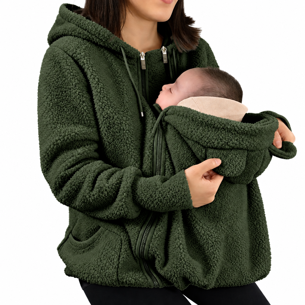 MamaNest – Calda e pratica – Giacca 2 in 1 per mamma e bambino