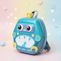 Thumbnail for MiniBot – Grintoso e pratico – Zaino per bambini con motivo robot