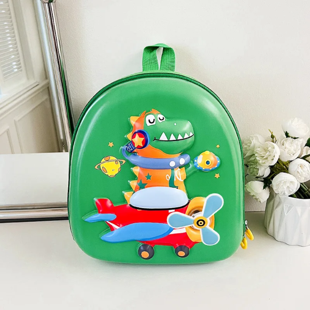 SchoolMate – Leggero e capiente – Zaino con personaggi dei cartoni animati, luci e musica