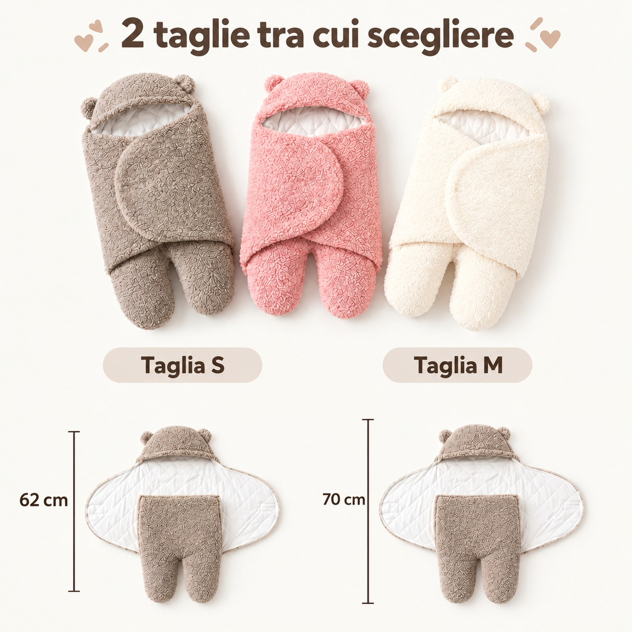 SnuggleBear™ - Coperta a fascia per neonati
