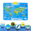 LittleExplorers – Imparare e giocare – Mappa mondiale degli animali