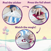 Thumbnail for FoilMagic – Ludico e creativo – Set artistico di adesivi in pellicola