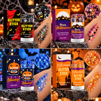 Thumbnail for GlitterPop – Scintillante e festoso – Stick glitterato di Halloween per viso, capelli e corpo