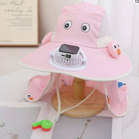 Thumbnail for HappyShade – Protezione solare e raffreddamento – Cappellino estivo per bambini con ventilatore