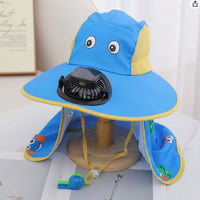 Thumbnail for HappyShade – Protezione solare e raffreddamento – Cappellino estivo per bambini con ventilatore