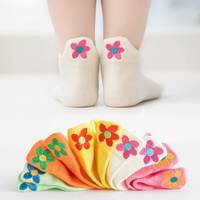 Thumbnail for PlayfulToes – Kleurrijk & Zacht – Lage Kinder Sokjes (Set van 5)