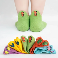 Thumbnail for PlayfulToes – Kleurrijk & Zacht – Lage Kinder Sokjes (Set van 5)