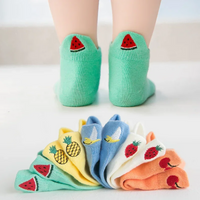 Thumbnail for PlayfulToes – Kleurrijk & Zacht – Lage Kinder Sokjes (Set van 5)