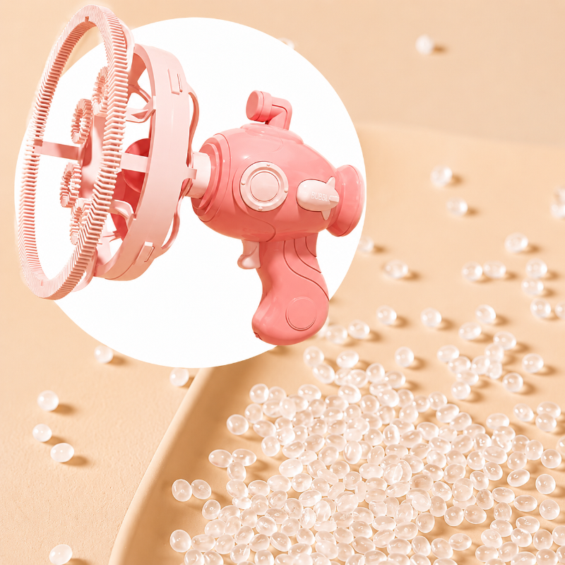 HappyBubbles – Divertente e sicuro – Pistola a bolle per bambini