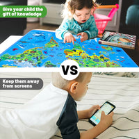 Thumbnail for LittleExplorers – Imparare e giocare – Mappa mondiale degli animali