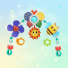 BuzzBloom – Colorato e interattivo – Arco giochi per neonati