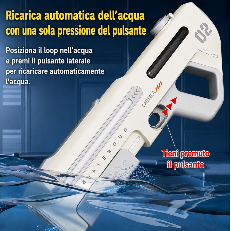 Hydro Force - Potente e veloce - Pistola ad acqua