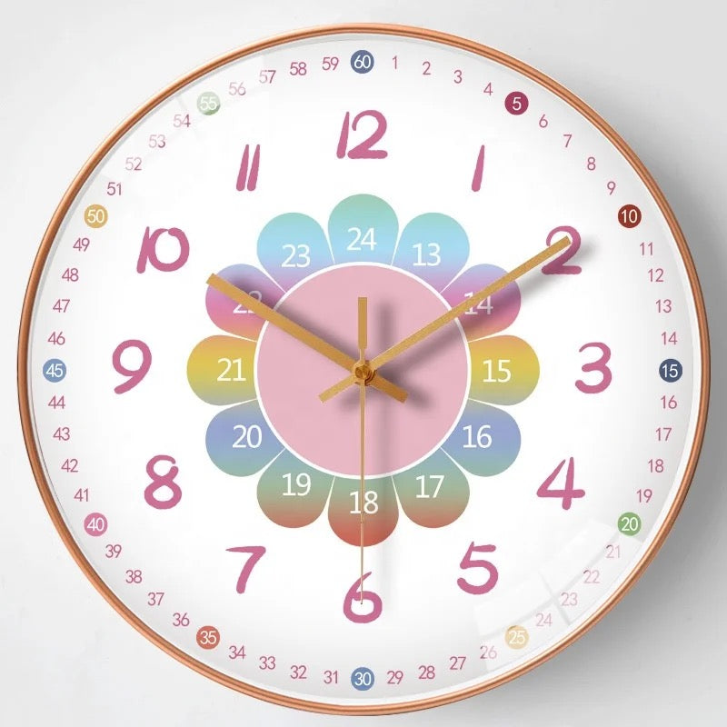 ChildrenTime – Indipendente e silenzioso - Orologio da parete educativo per bambini