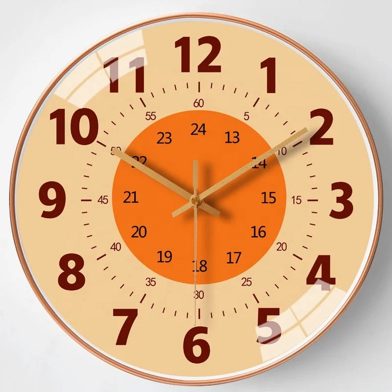 ChildrenTime – Indipendente e silenzioso - Orologio da parete educativo per bambini