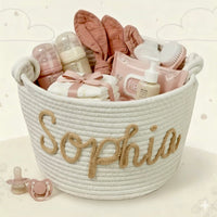 Thumbnail for CuddleBasket – Carino e personale – Cestino per pannolini personalizzato