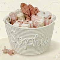 Thumbnail for CuddleBasket – Carino e personale – Cestino per pannolini personalizzato