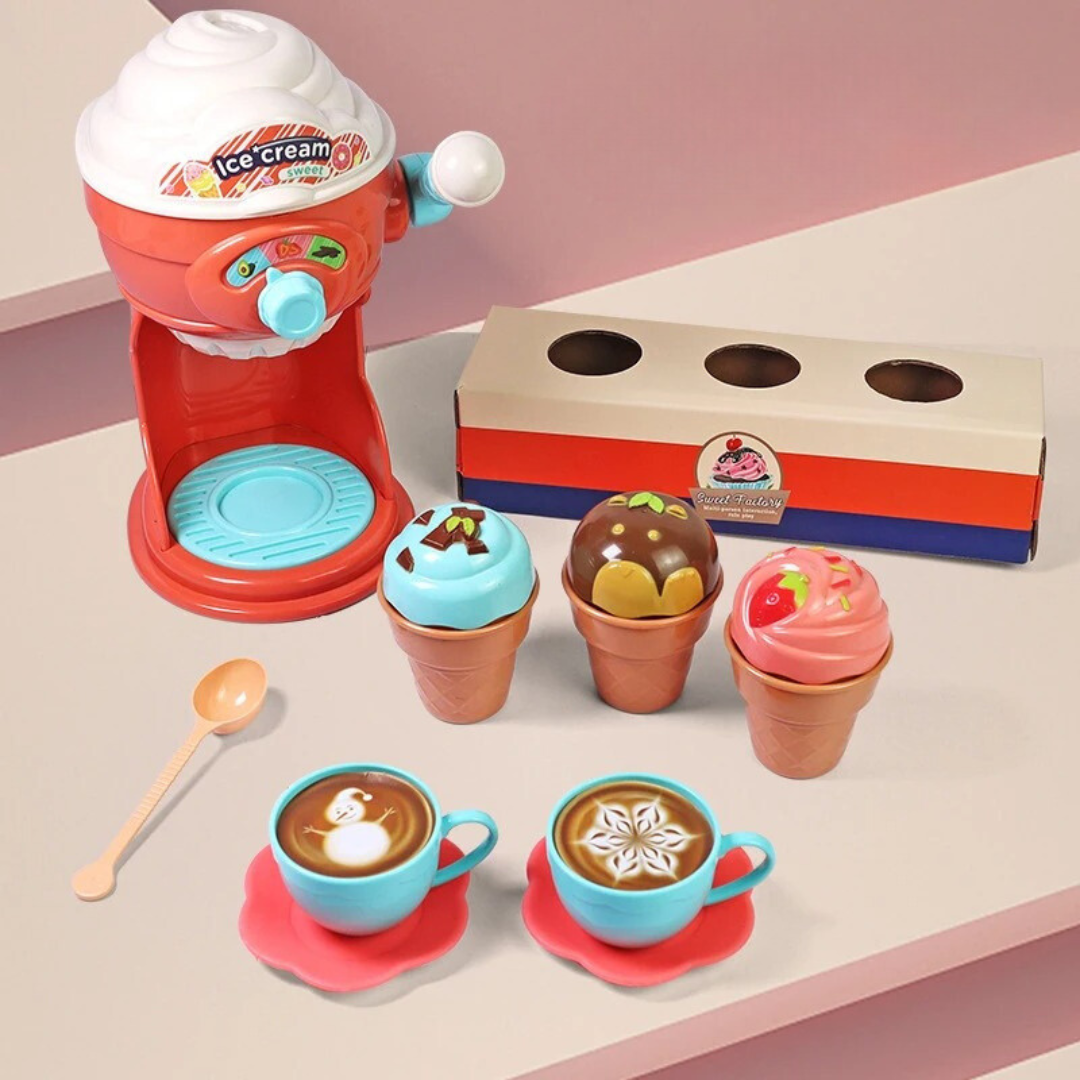 Ice Cream Maker Set™ - Piccoli maestri del gelato - Set di giocattoli tema gelatiere