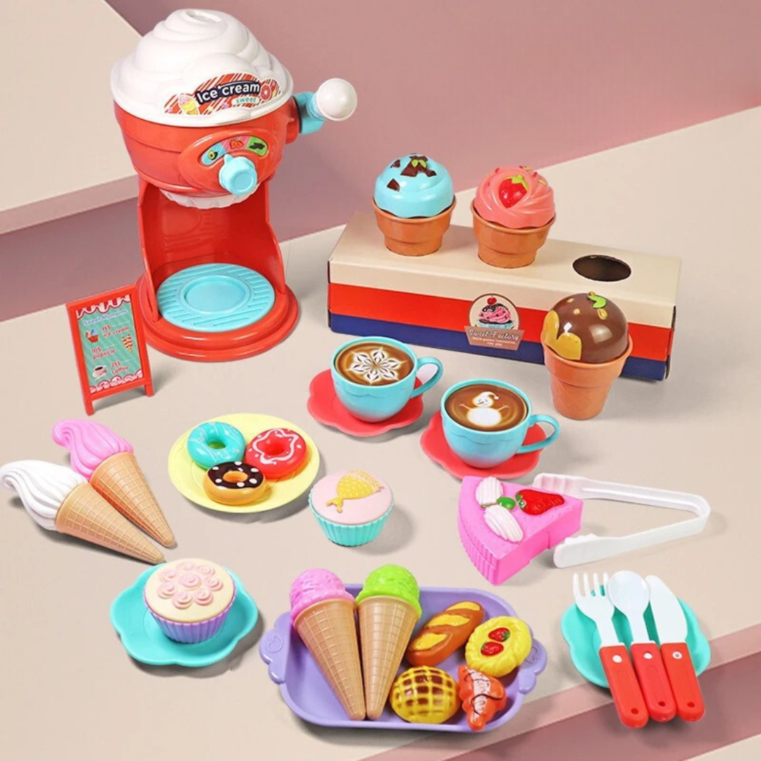 Ice Cream Maker Set™ - Piccoli maestri del gelato - Set di giocattoli tema gelatiere