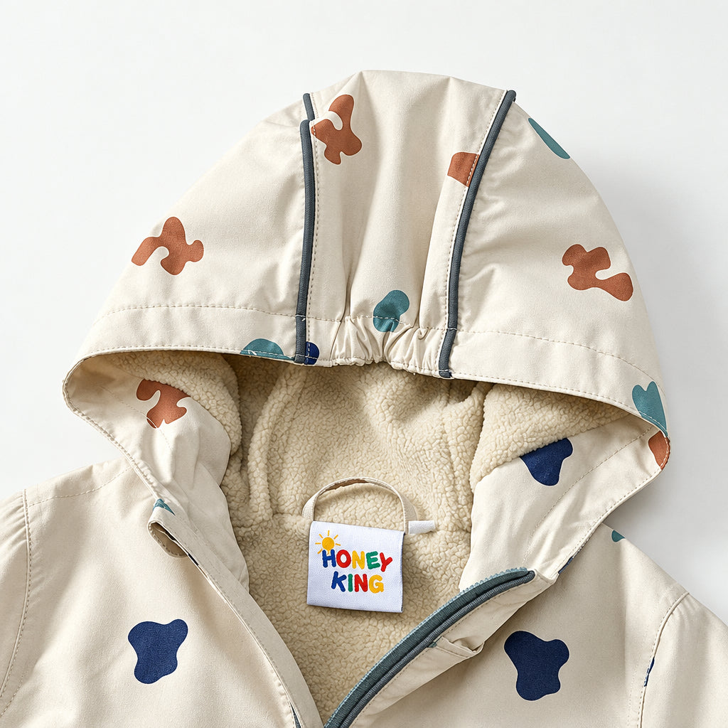TinyBreeze – Impermeabile e comodo – Set composto da giacca e pantaloni antipioggia per bambini